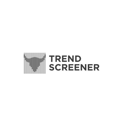 Geometric bold logo for Trend Screener