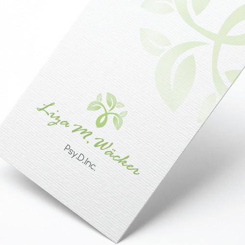 Gentle feminine logo for Psychologist