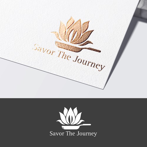 Logo design for savor the journey 