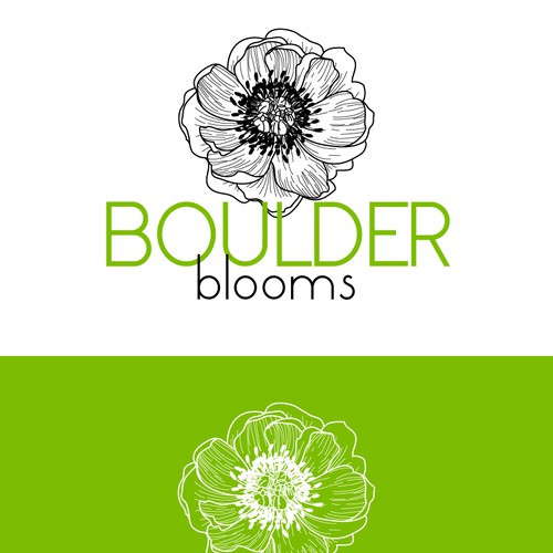 High-End, Elegant Retail & Event Florist Logo