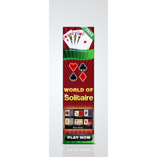 Help World of Solitaire with a new banner ad