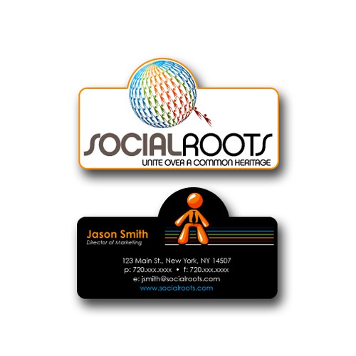 Business Cards for Social Network Employees