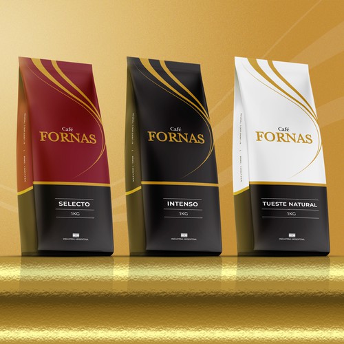 Coffee Standup Pouch Design 