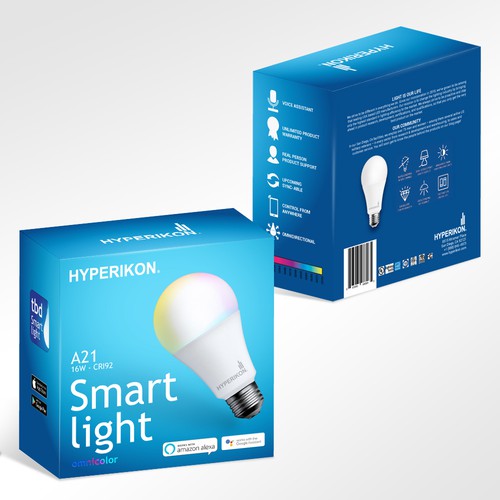 Hyperikon smart light bulb