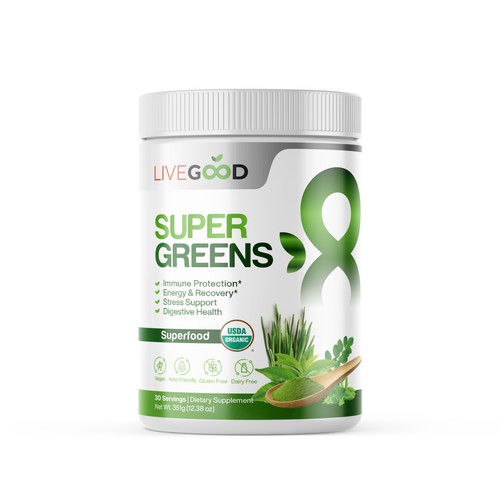 Supplement Label Design