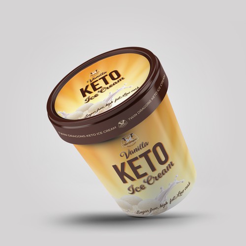 Ice cream tube packaging