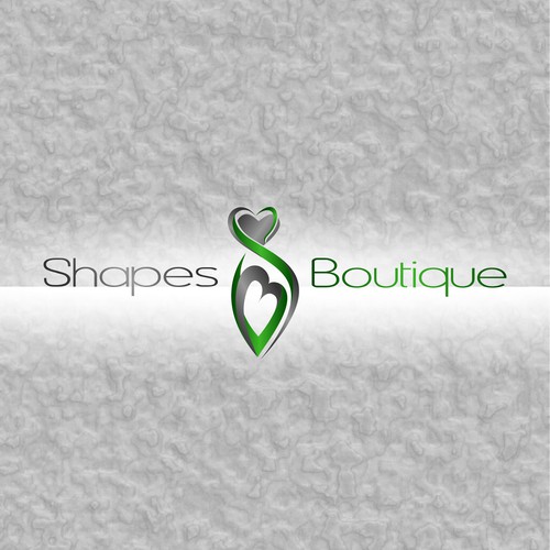 Fun modern logo for Shapes Boutique