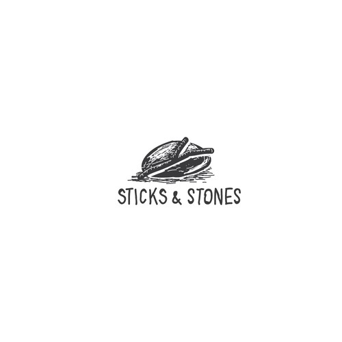 logo for sticks and stones