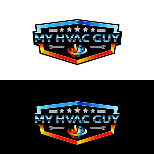 Logo for hvac company