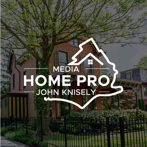 Modern and Literal Logo for Residential Real Estate Agent in the Philly Suburbs