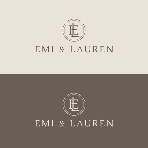 Modern Logo Emi & Lauren