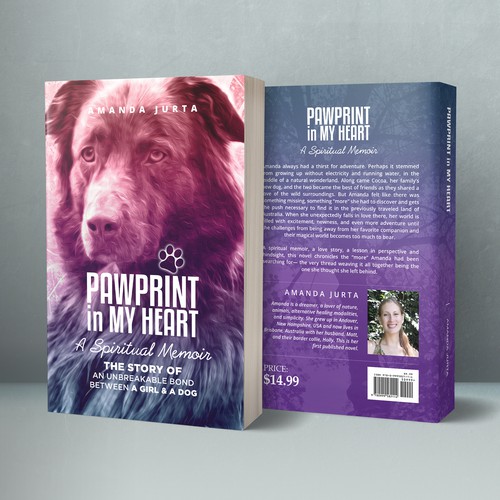 Cover Book PAWPRINT in MY HEART