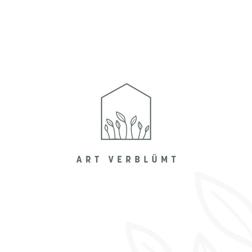 A beautiful logo for Art Verblumt