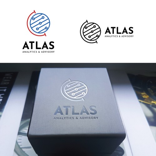 Logo Concept for Atlas Analytics & Advisory Company