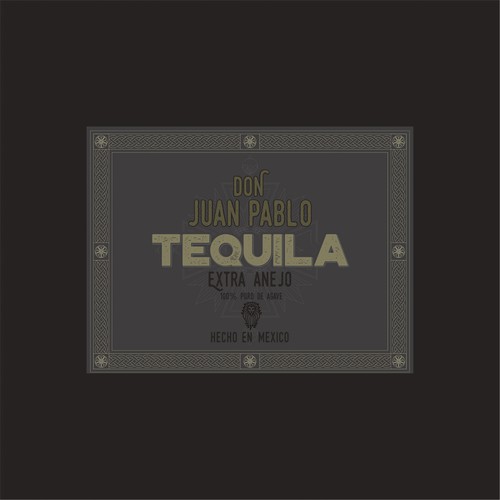 Don Juan Pablo Tequila - label design