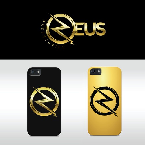 Zeus Accessories Logo "The God of All Cell Phone Fashion"