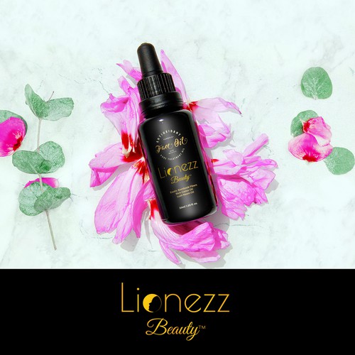 Lionezz Beauty Logo Design