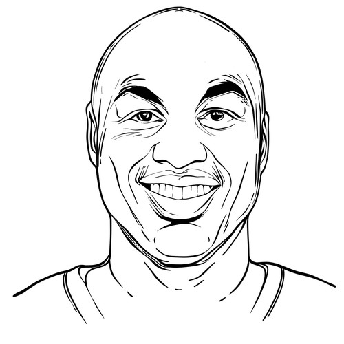 Lamar Odom cartoon illustration