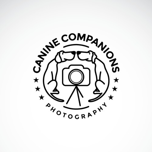 Logo for Canine Companions Photography