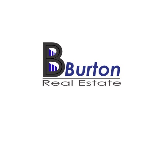 Create a clean and creative Real Estate Investment logo for Burton Real Estate.