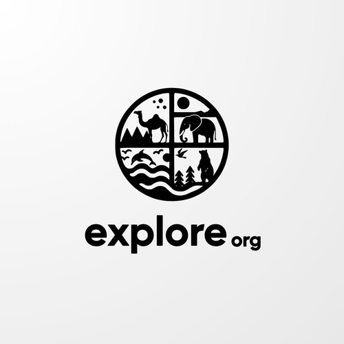Explore.org logo design