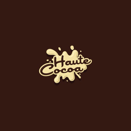 Playful logo for handmade chocolates