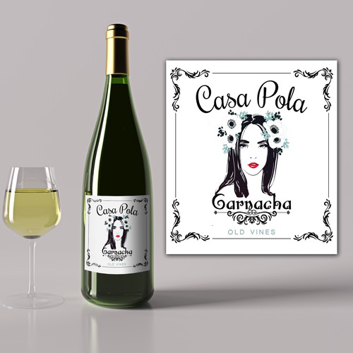 Wine brand -mexican theme