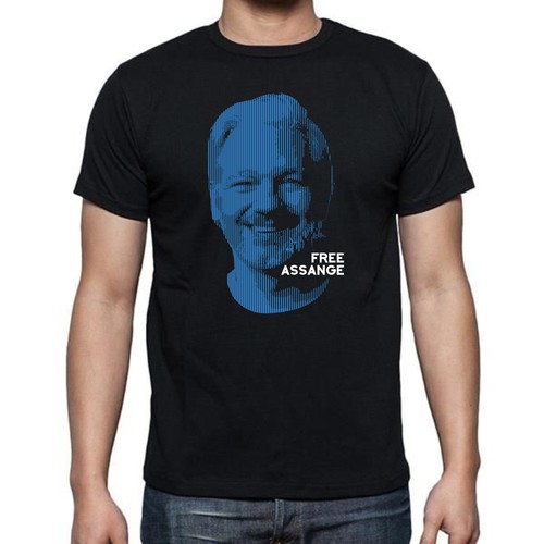 Free Assange tshirt design