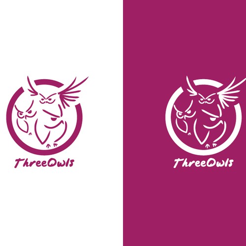 Logo Design for Three Owls