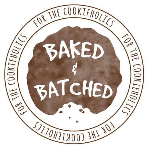 Bold artisan logo for cookie company