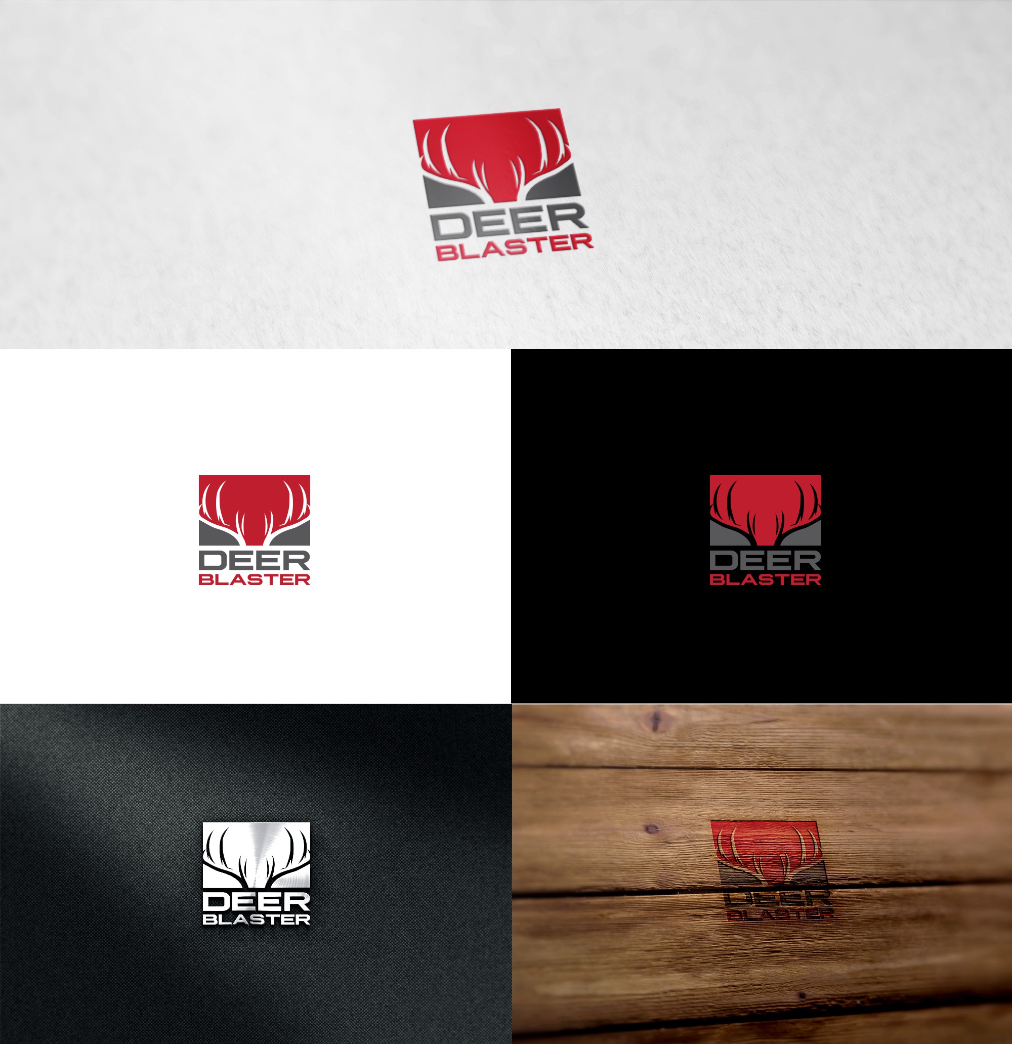 Need your help designing a distinct, simple deer/antler logo!