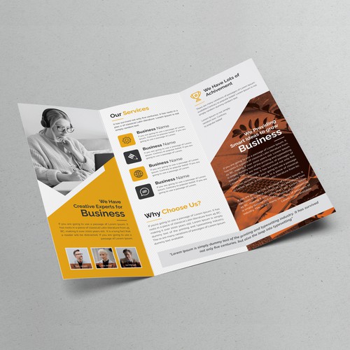 Trifold Brochure Design Part 2