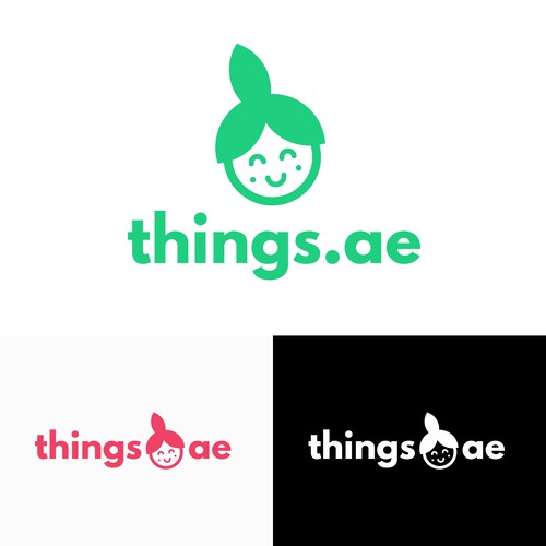 Playful logo for things.ae