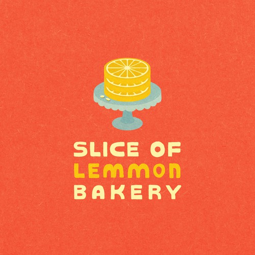 Logo Concept for Slice of Lemmon Bakery