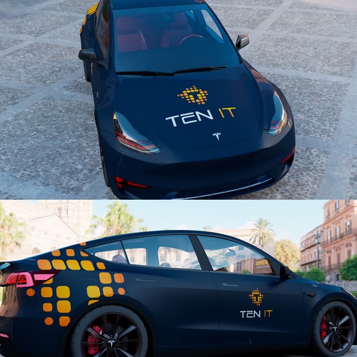 Tesla _model _Y Wrap Design