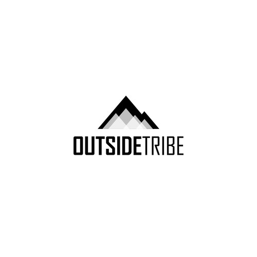 Outside Tribe Adventure Gear Logo Design Concept