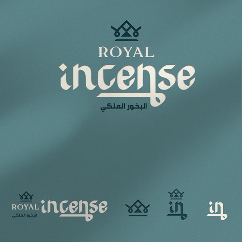 logo design for a luxury incense brand