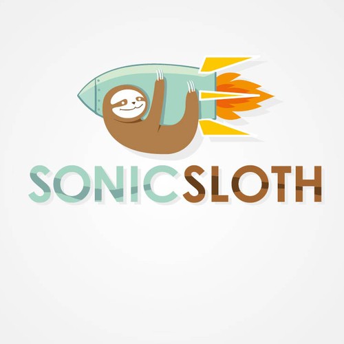 Sonic Sloth needs a logo for mobile games company.