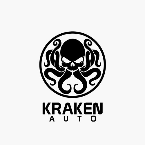 Kraken Auto Emblem