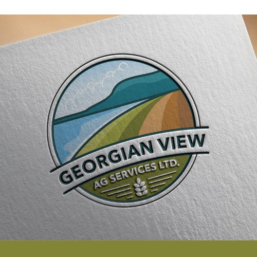 Georgian View AG Services LTD. Logo Concept