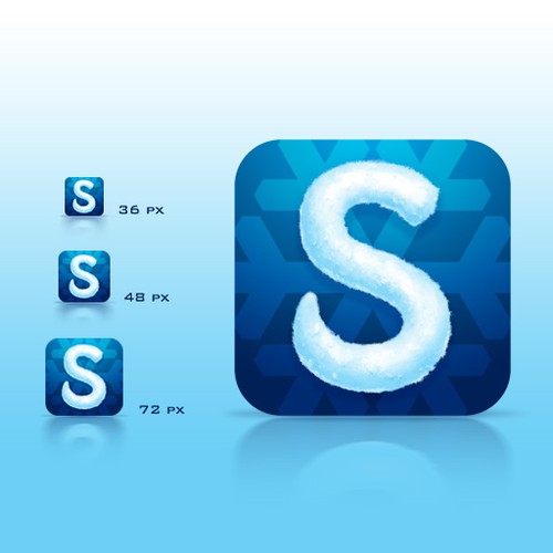 iOS icon for Snowblaze Web Browser