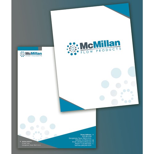 McMillan Flow Electronic Letterhead