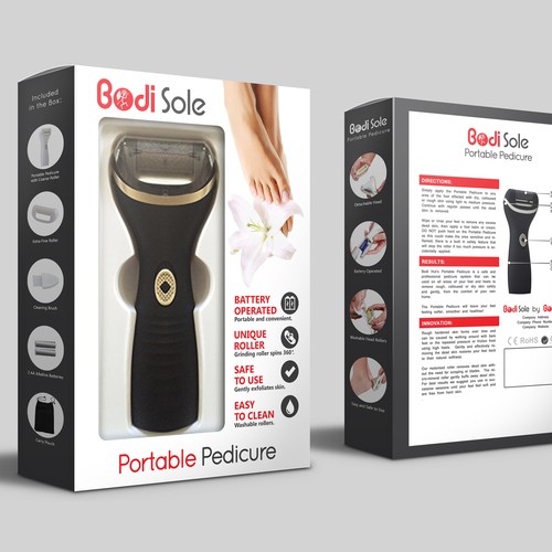 Packaging for Portable Pedicure