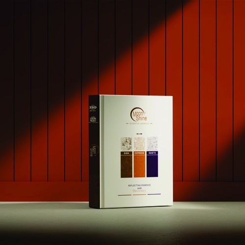 Catalogue Designing for LAMINATES Brand "MoonShine"
