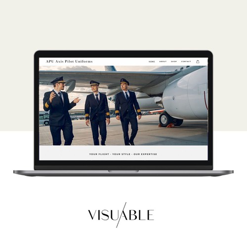 E-commerce Squarespace Website Design for a Retail Company  