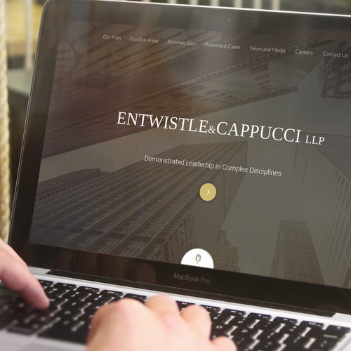 Entwistle Law Website Design