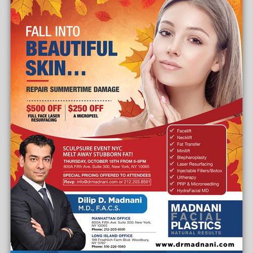 Madnani Facial Plastics October Ad