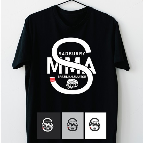 Sadburry MMA Tshirt Design