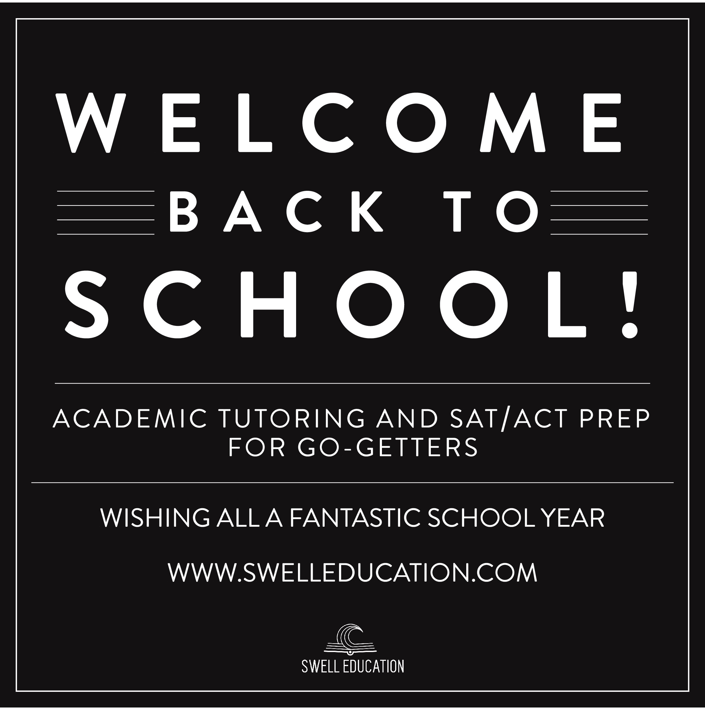 Social media post for a boutique tutoring company