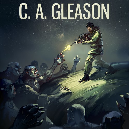 Third book of post-apocalyptic series using established character designs